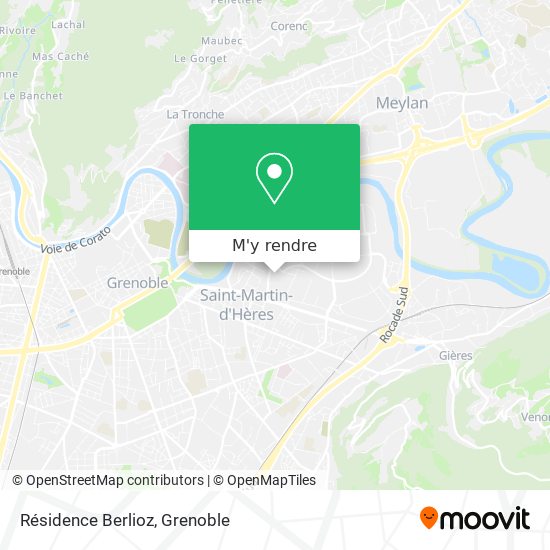 Résidence Berlioz plan