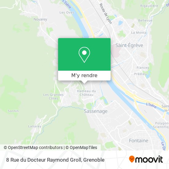 8 Rue du Docteur Raymond Groll plan