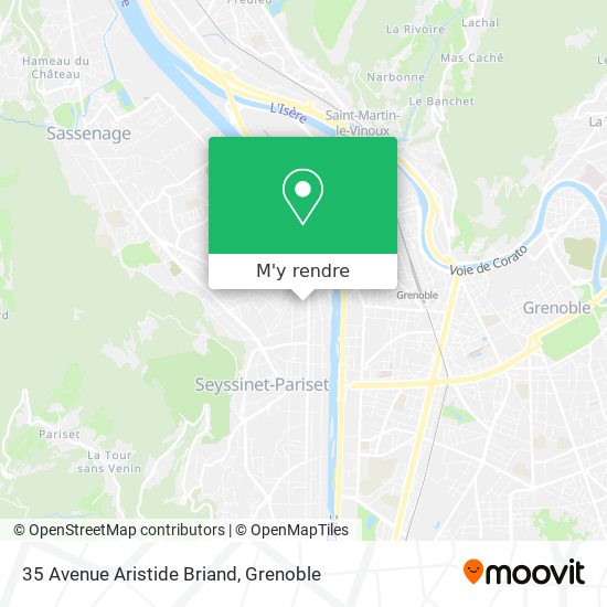 35 Avenue Aristide Briand plan