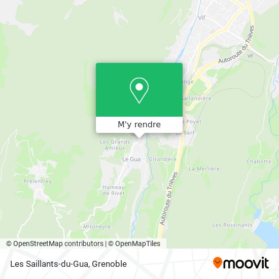 Les Saillants-du-Gua plan