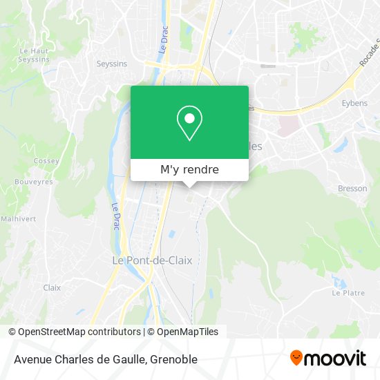 Avenue Charles de Gaulle plan
