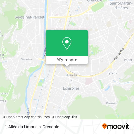 1 Allée du Limousin plan