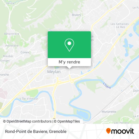 Rond-Point de Baviere plan