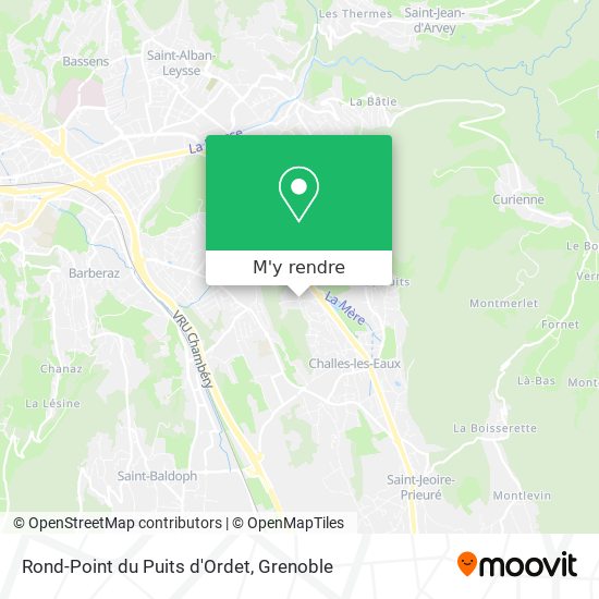 Rond-Point du Puits d'Ordet plan