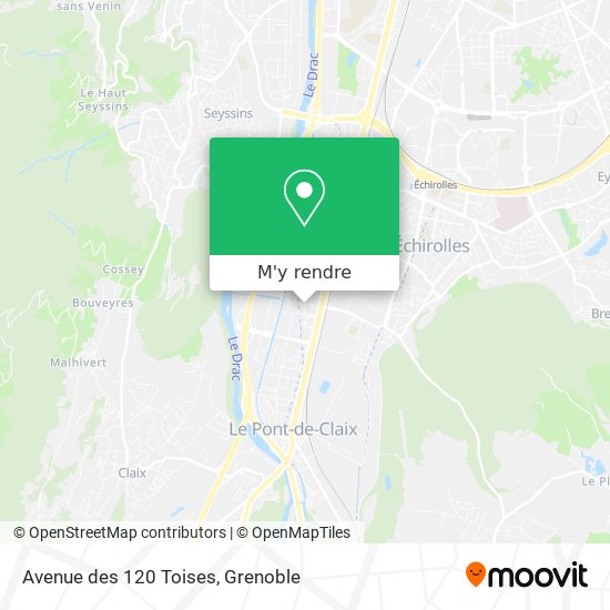 Avenue des 120 Toises plan