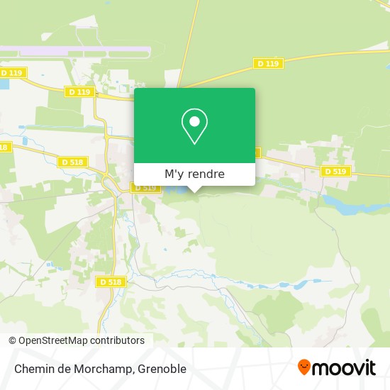 Chemin de Morchamp plan