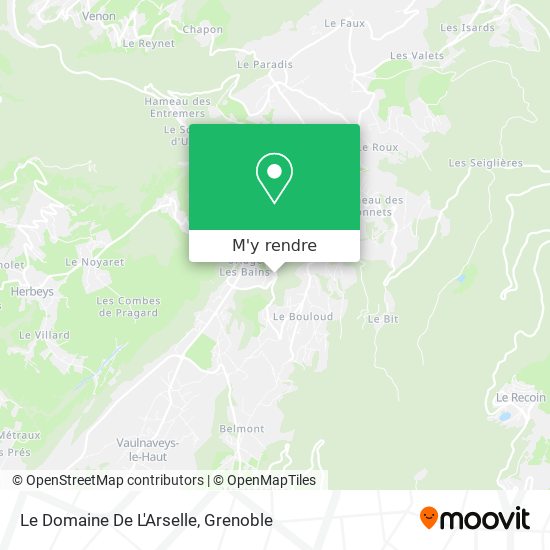 Le Domaine De L'Arselle plan