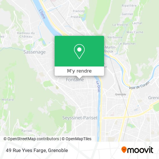 49 Rue Yves Farge plan