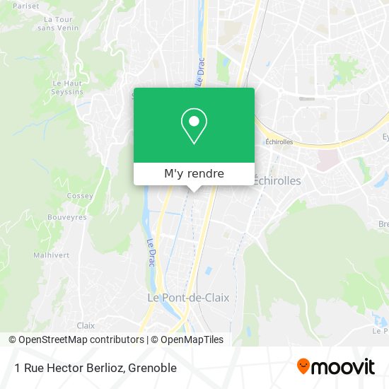 1 Rue Hector Berlioz plan