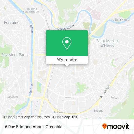 6 Rue Edmond About plan