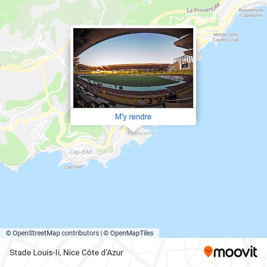 Stade Louis-Ii plan