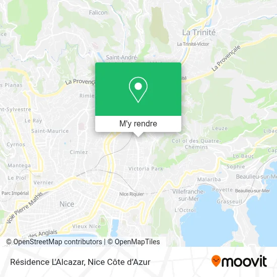 Résidence L'Alcazar plan