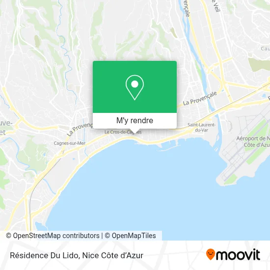 Résidence Du Lido plan