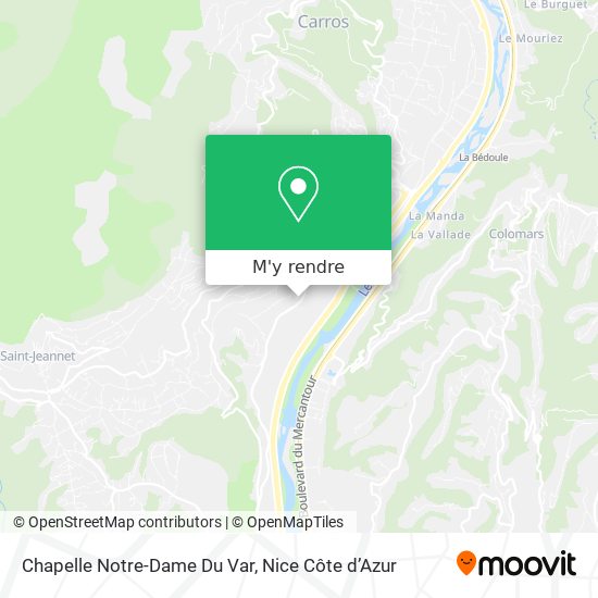 Chapelle Notre-Dame Du Var plan
