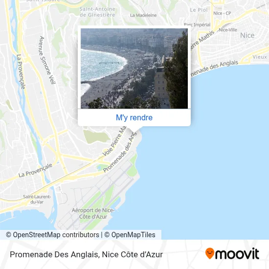 Promenade Des Anglais plan