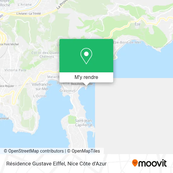 Résidence Gustave Eiffel plan
