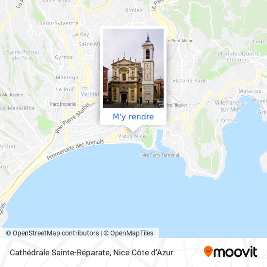 Cathédrale Sainte-Réparate plan