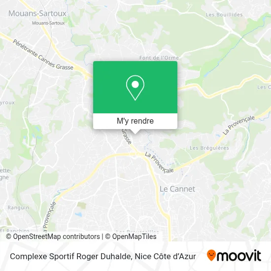 Complexe Sportif Roger Duhalde plan