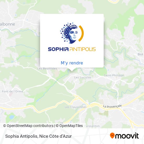 Sophia Antipolis plan
