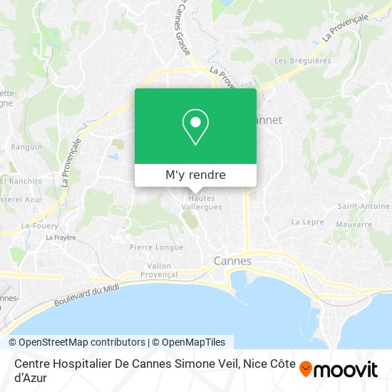 Centre Hospitalier De Cannes Simone Veil plan