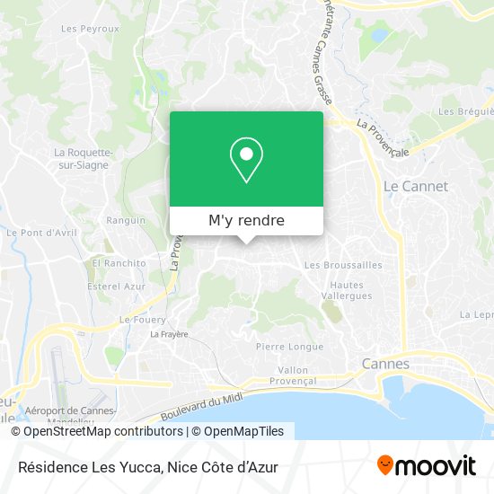 Résidence Les Yucca plan
