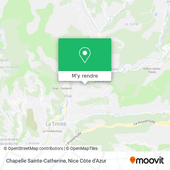 Chapelle Sainte-Catherine plan