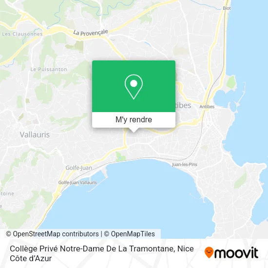 Collège Privé Notre-Dame De La Tramontane plan