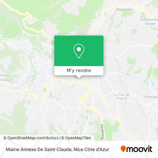 Mairie Annexe De Saint-Claude plan