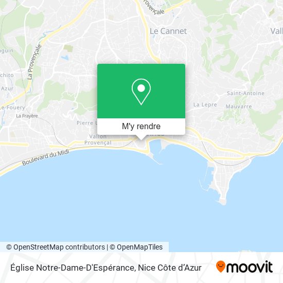 Église Notre-Dame-D'Espérance plan