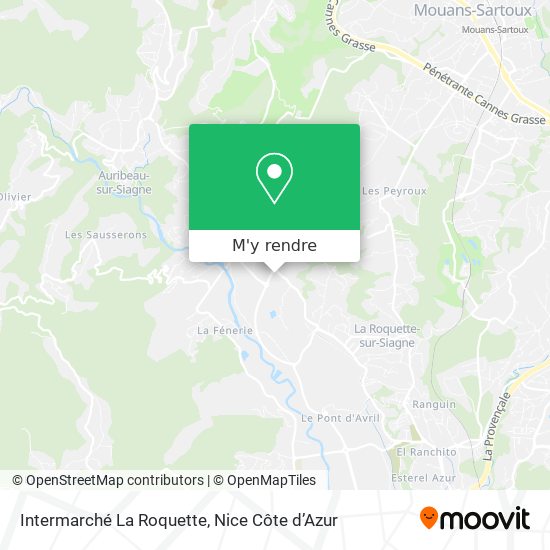 Intermarché La Roquette plan