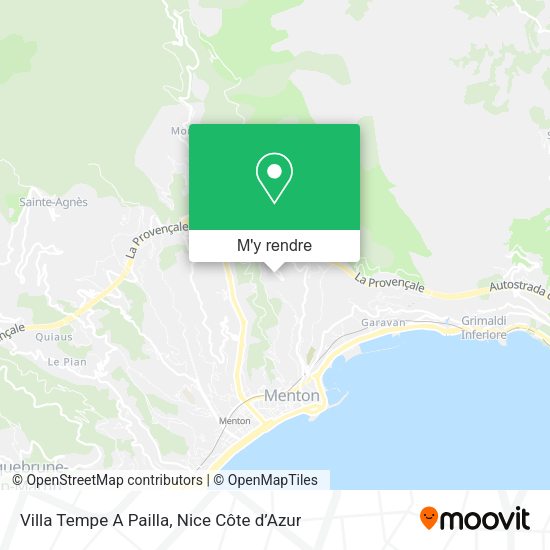 Villa Tempe A Pailla plan