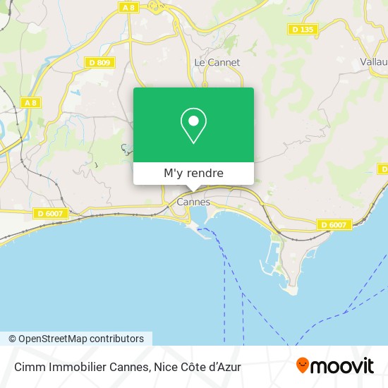 Cimm Immobilier Cannes plan