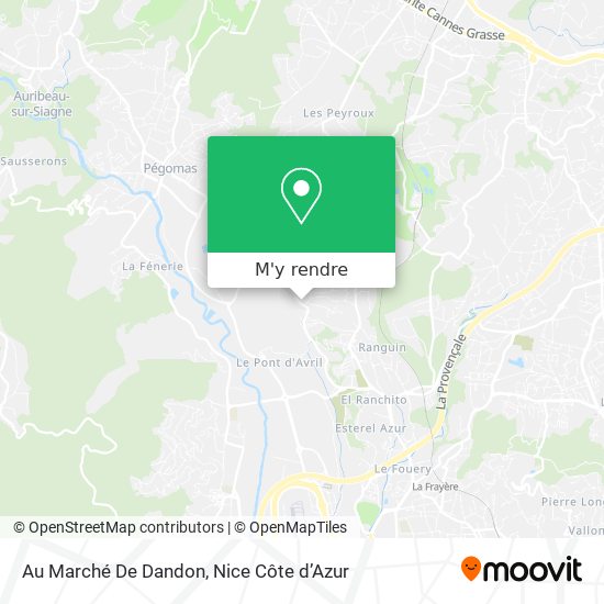 Au Marché De Dandon plan
