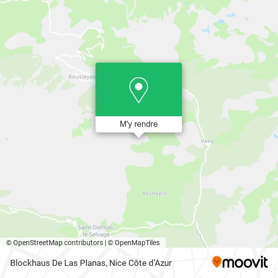 Blockhaus De Las Planas plan