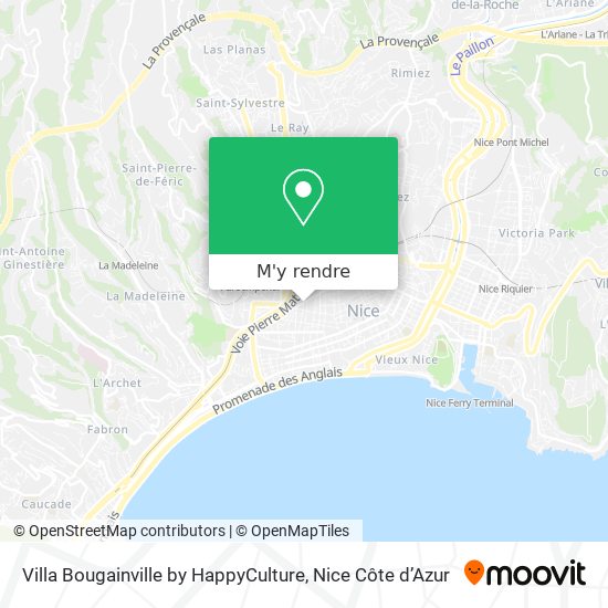 Villa Bougainville by HappyCulture plan