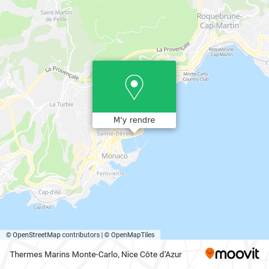 Thermes Marins Monte-Carlo plan