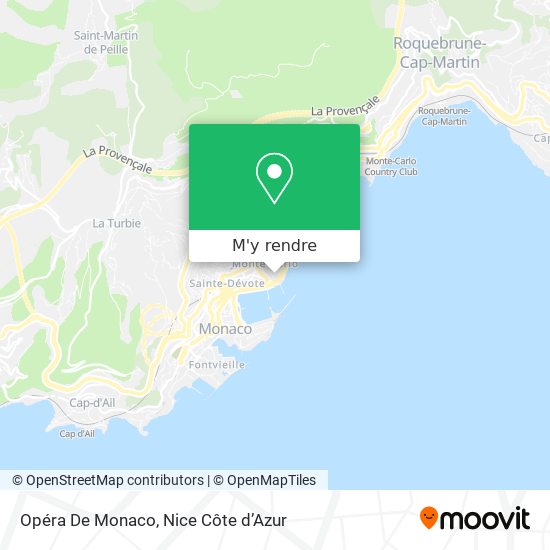 Opéra De Monaco plan