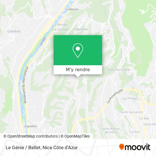 Le Génie / Bellet plan