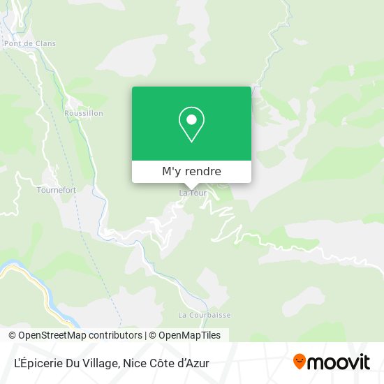 L'Épicerie Du Village plan