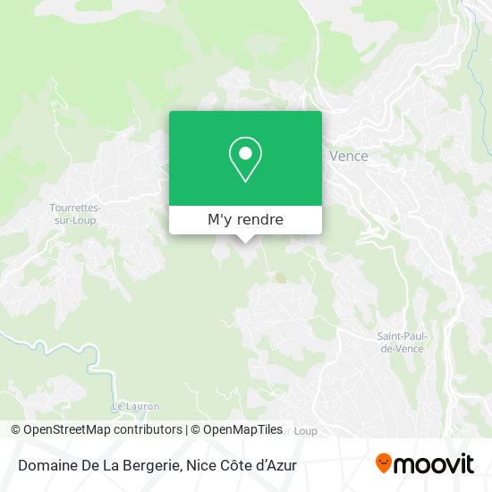 Domaine De La Bergerie plan