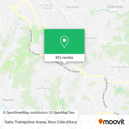 Salto Trampoline Arena plan