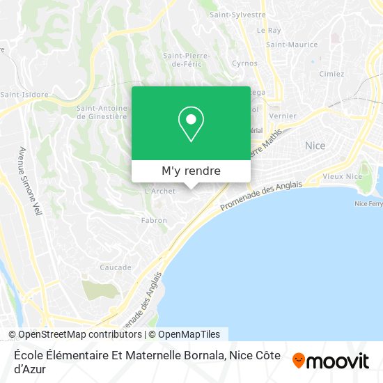 École Élémentaire Et Maternelle Bornala plan
