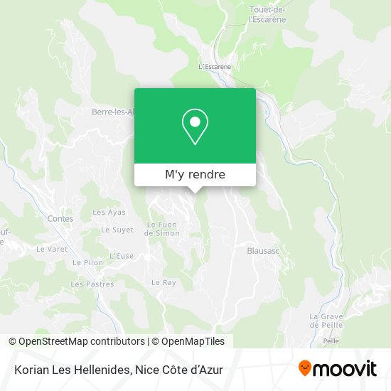 Korian Les Hellenides plan