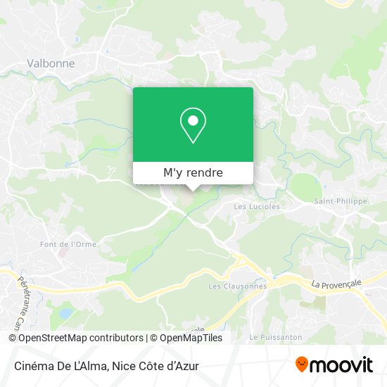 Cinéma De L'Alma plan
