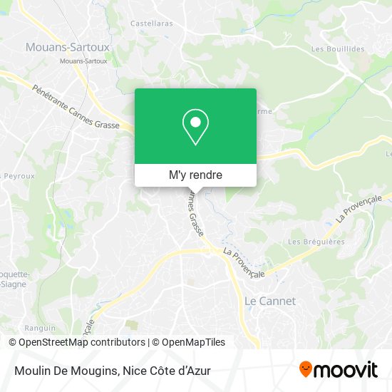 Moulin De Mougins plan