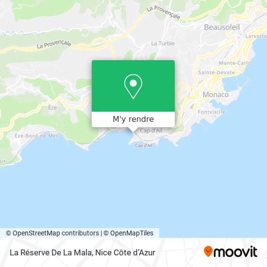 La Réserve De La Mala plan