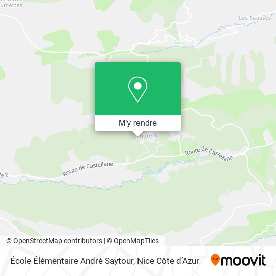 École Élémentaire André Saytour plan