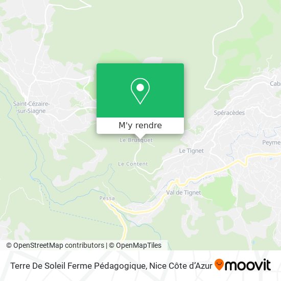Terre De Soleil Ferme Pédagogique plan