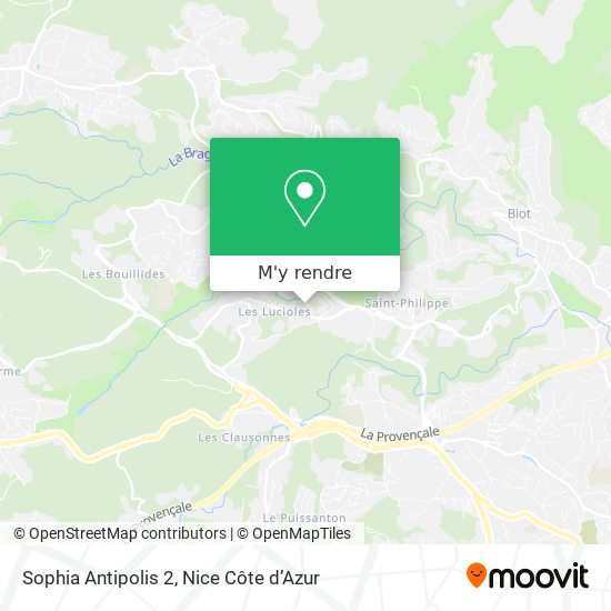 Sophia Antipolis 2 plan