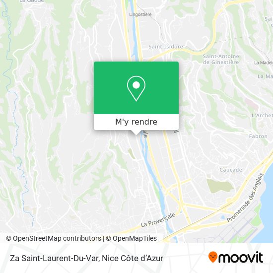 Za Saint-Laurent-Du-Var plan